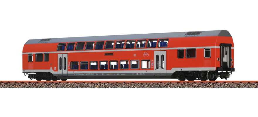 HOゲージ 客車 Brawa DB AG Double-decker intermediate car type TRW DBpza 783.0 Era VI DC Function-Decoder｜ラストホビー