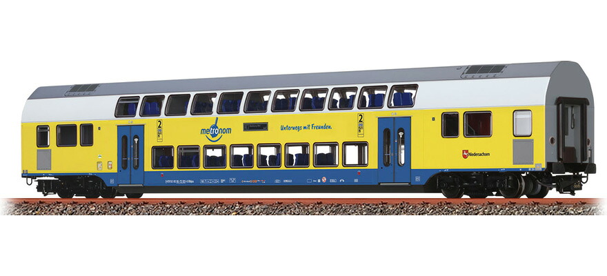 HOゲージ 鉄道模型 Brawa Metronom RE 3 Hamburg Hbf 2等中間客車 Era VI AC Function-Decoder｜ラストホビー
