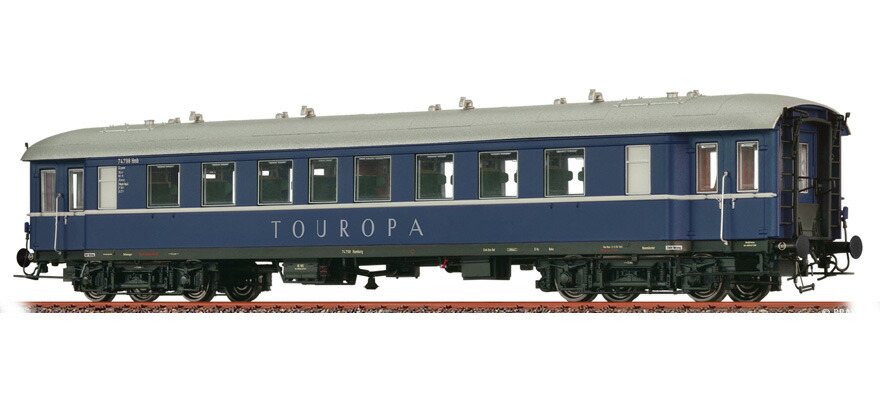 HOゲージ 鉄道模型 客車 Brawa DB passenger car C4ywe Touropa Era III AC｜ラストホビー