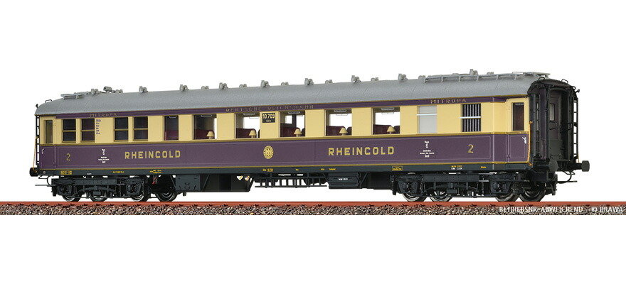 HOゲージ 鉄道模型 客車 Brawa ブラワ DRG SB4ueK 急行客車 Era II DC|ラストホビー