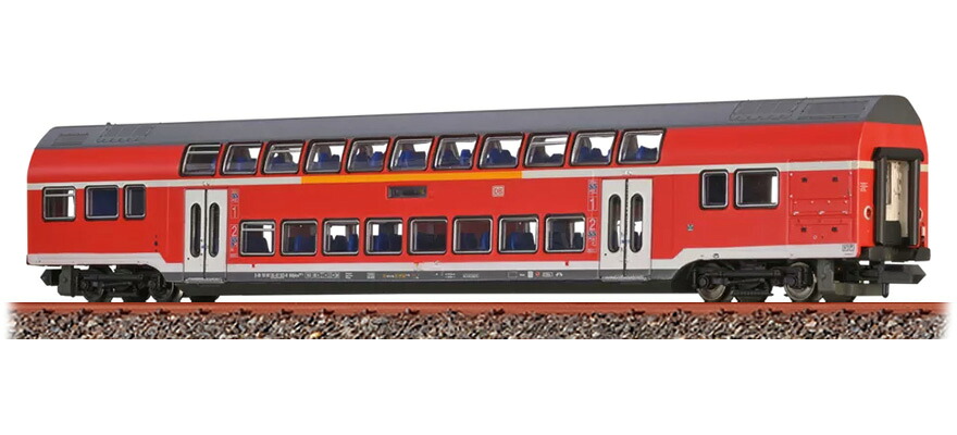 Nゲージ 鉄道模型 Brawa DB AG 2階建て中間車 2等車 Era VI デコーダー付 DC DCC｜ラストホビー 25,404円