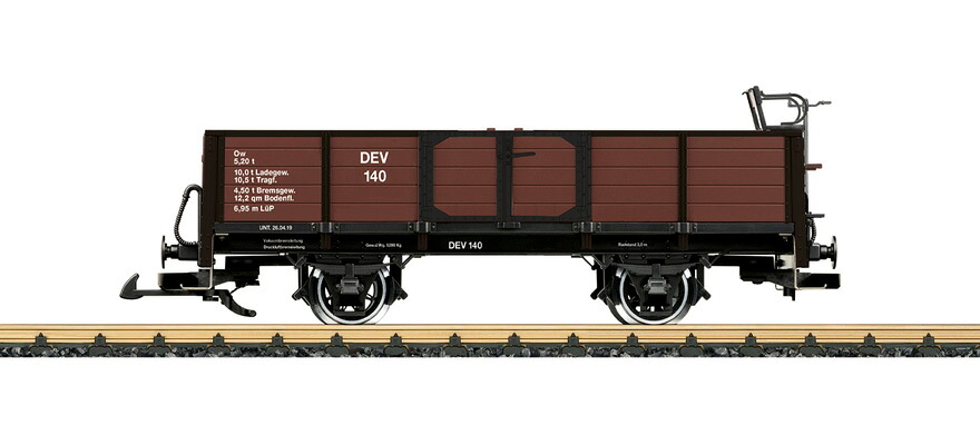 Gゲージ 鉄道模型 LGB 貨車 DEV Era VI DC｜ラストホビー 32,825円