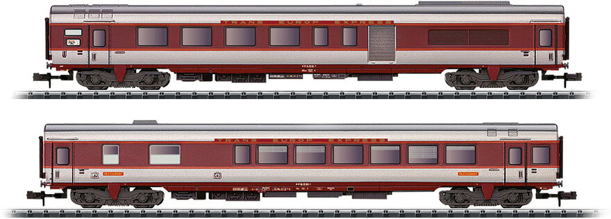 Nゲージ 鉄道模型 客車 Minitrix ミnitrix SNCF Grand-Comfort 2 Era IV DC|ラストホビー