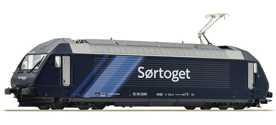 HOゲージ 鉄道模型 Roco 電気機関車 EL 18 2260 Go-Ahead Epoch VI DC DCC Electric locomotive EL 18 2260 of the Go-Ahead, epoch VI｜ラストホビー