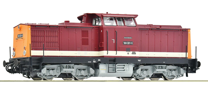 HOゲージ 鉄道模型 ディーゼル機関車 Roco DR BR 108 Era IV DC｜ラストホビー