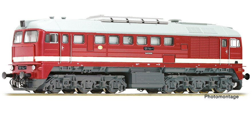 TTゲージ 鉄道模型 Roco DR ディーゼル機関車 BR 120 144-1 Era IV DC｜ラストホビー