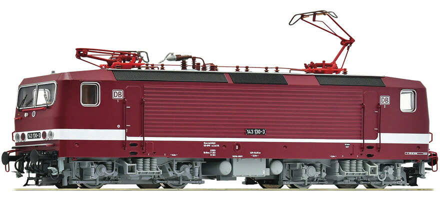 HOゲージ 鉄道模型 Roco DB AG BR 143 電気機関車 Era V サウンド付 DC DCC｜ラストホビー