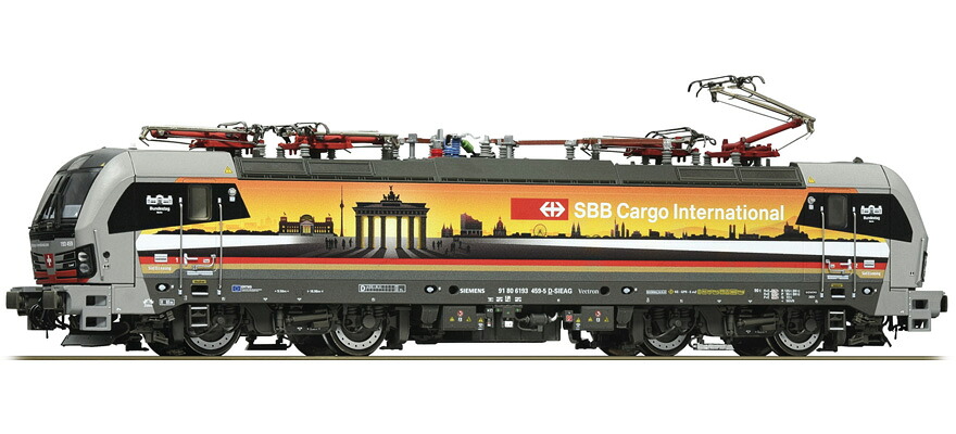 HOゲージ 鉄道模型 Roco SBB 193 459-5 電気機関車 Era VI サウンド付 AC Motorola/Maerklin｜ラストホビー