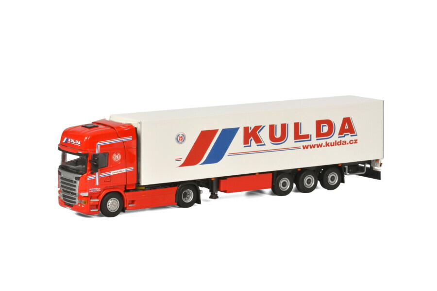 Scaniaスカニア STREAMLINE 4X2 REEFER TRAILER リーファートレーラー 3 AXLE Zdenek Kulda s.r.o. / WSI 1/50 組みたてる機械類 ひな型