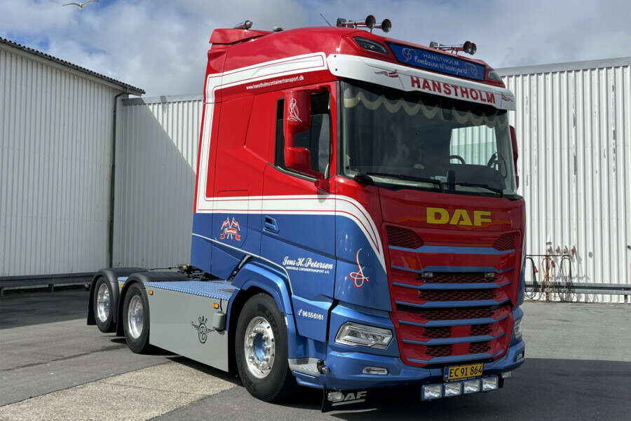 【取っておく】2026年発売予定を組む DAF XG 6X2 TAG AXLE Jens H. Petersen / WSI 1/50 作り上げる機械類 ひな形