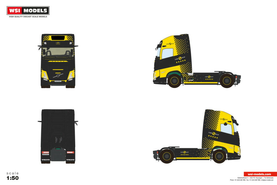 【取っておく】2026年発売予定を組む Volvoボルボ FH AERO GLOBETROTTER XL 4X2 Premium Line / WSI 1/50 組みたてる機械類 ひな型