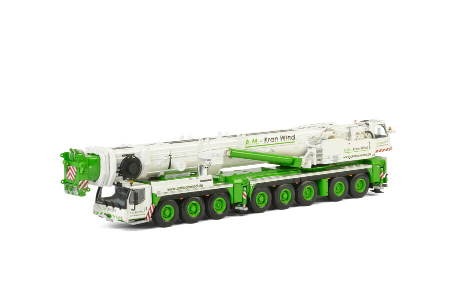 Liebherrリープヘル LTM 1500-8.1 Crane起重機 A.M. KRAN WIND / WSI 1/50 組み上げる機械類 ひな形