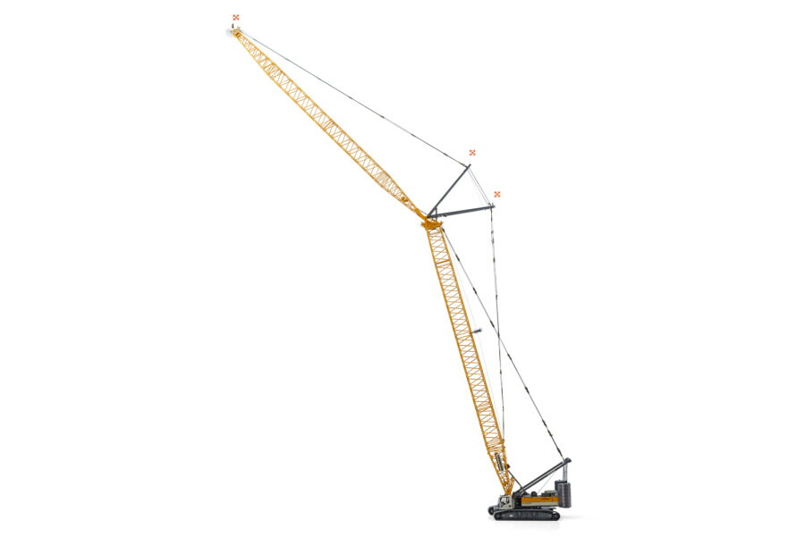 Liebherrリープヘル LR 1400 SX Premium Line / WSI 1/50 組み上げる機械類 ひな形