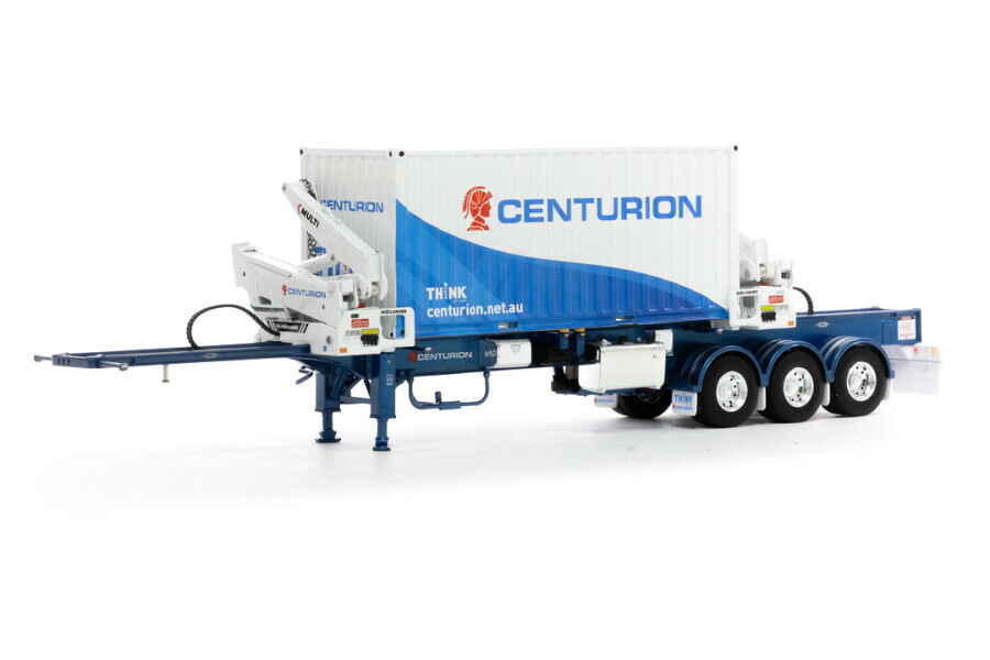 Centurion BOXLOADER + 20FT CONTAINER / WSI 1/50 建設機械 模型｜ラストホビー