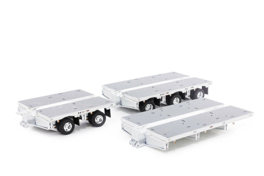 S\u0026S Heavy Haulage STEERABLE ACCESSORY SET DECK 2X8 + DECK 3X8 + CLIP / WSI 1/50 組みたてる機械類 ひな型