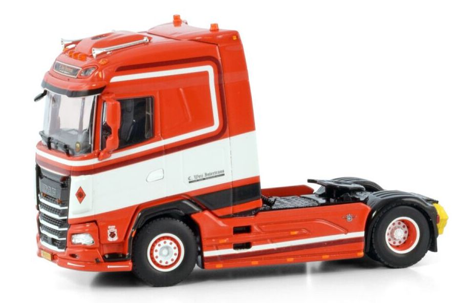 C. WEIJ INTERTRANS; DAF XG 4X2 トラック トラクタ/ WSI 1/50建設機械模型　ミニチュア