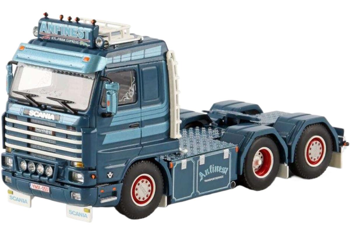 Anfinest Scania 3続きもの Streamline 6x2 リフトアクスル 貨物自動車 / WSI 1/50 作り上げる機械類ひな形 工事鉄道車両