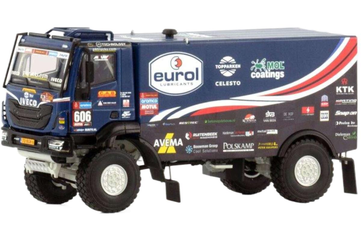 Euro Rally Sport Iveco T-Way 貨物自動車 / WSI 1/50 作り上げる機械類ひな形 工事鉄道車両