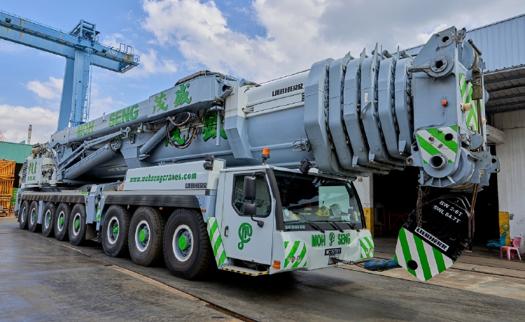 トラスト 10-12月以降発売予定Moh Seng Cranes LIEBHERR LTM 1500