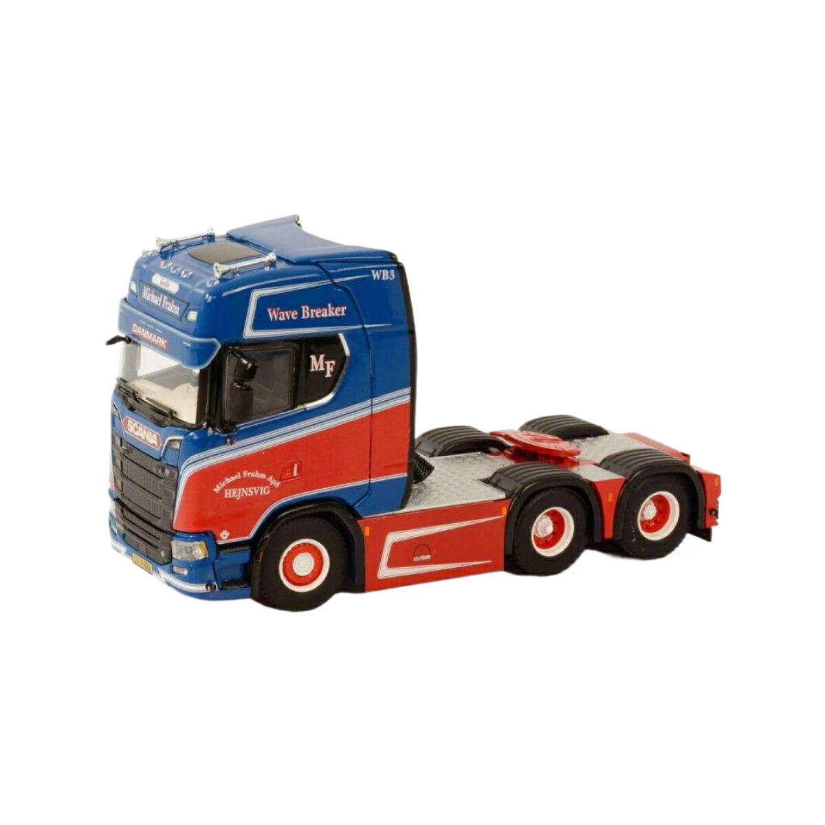 Michael Frahm Scania S Highline 6x2 Tag axle トラック / WSI 1/50 建設機械模型 工事車両|ラストホビー