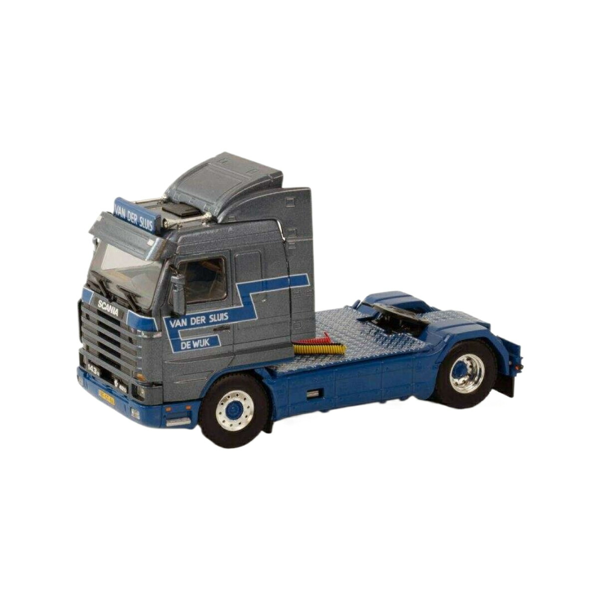 Van der Sluis Transport Scania 3 Serie Streamline 4x2 トラック / WSI 1/50 建設機械模型 工事車両