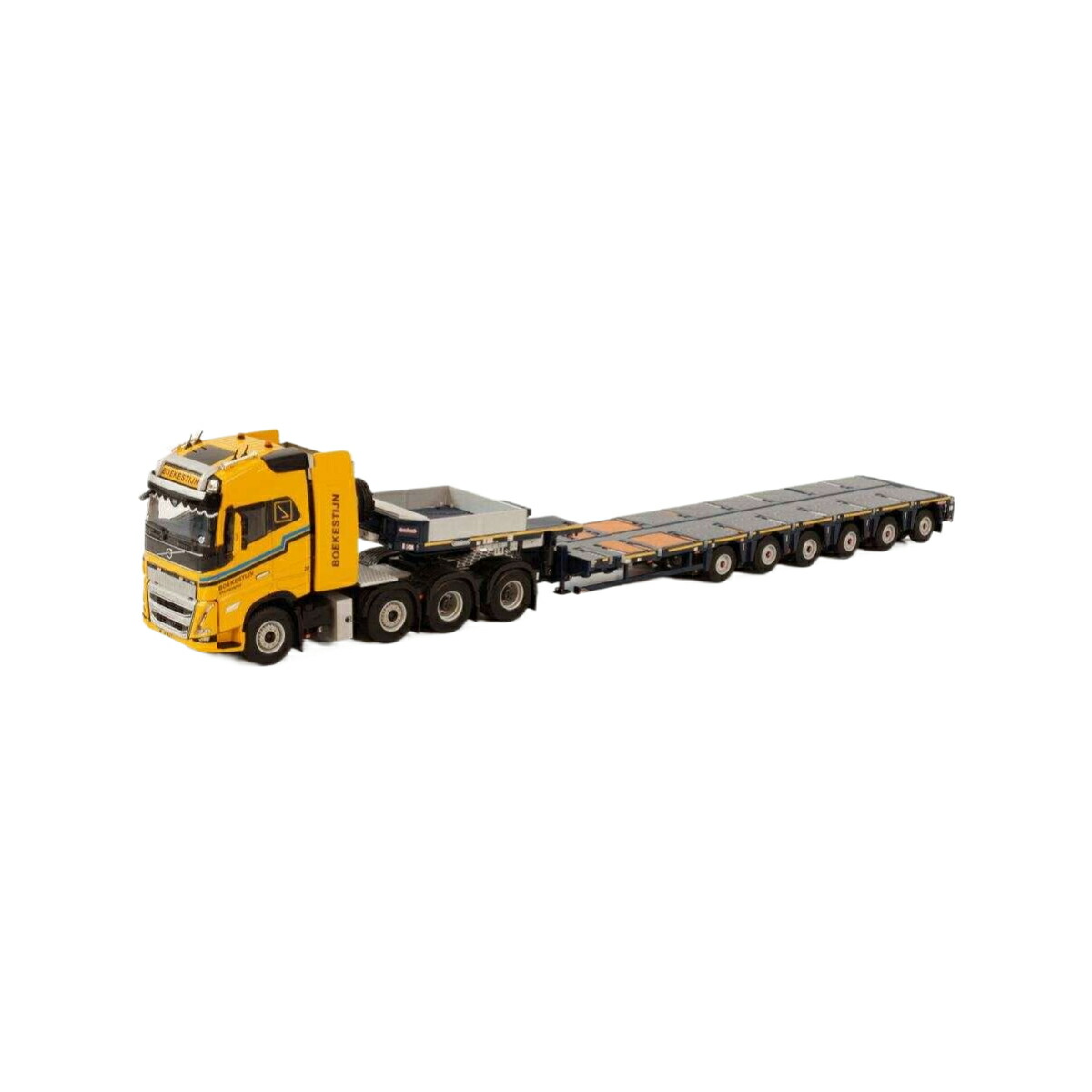Boekestijn Volvo FH05 Globetrotter 8x4 MCO PX low loader トレーラー / WSI 1/50 建設機械模型 工事車両|ラストホビー