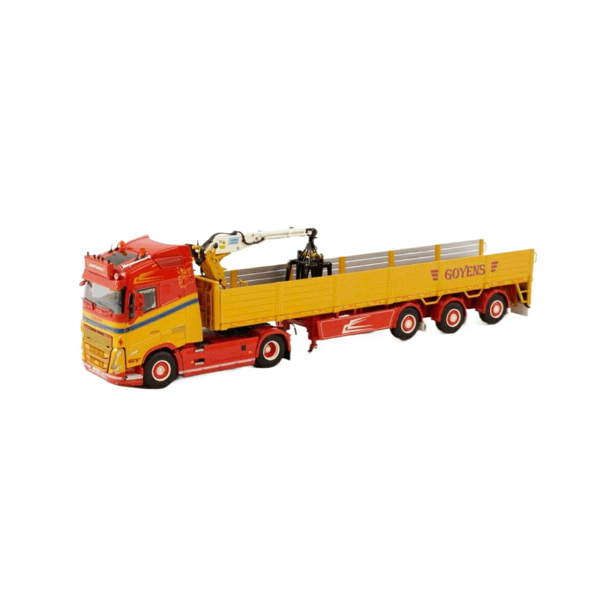 Goyens Volvo FH05 Globetrotter 4x2 brick trailer トレーラー / WSI 1/50 建設機械模型 工事車両