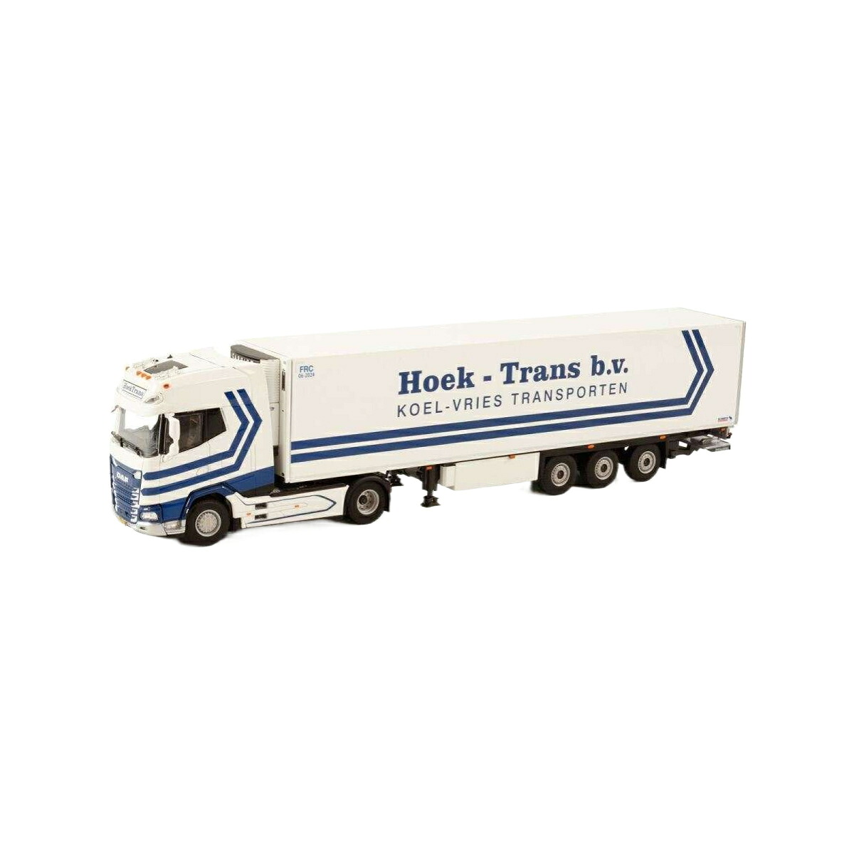 Hoek-Agro DAF XG+ 4x2 reefer semitrailer 3axle トレーラー / WSI 1/50 建設機械模型 工事車両