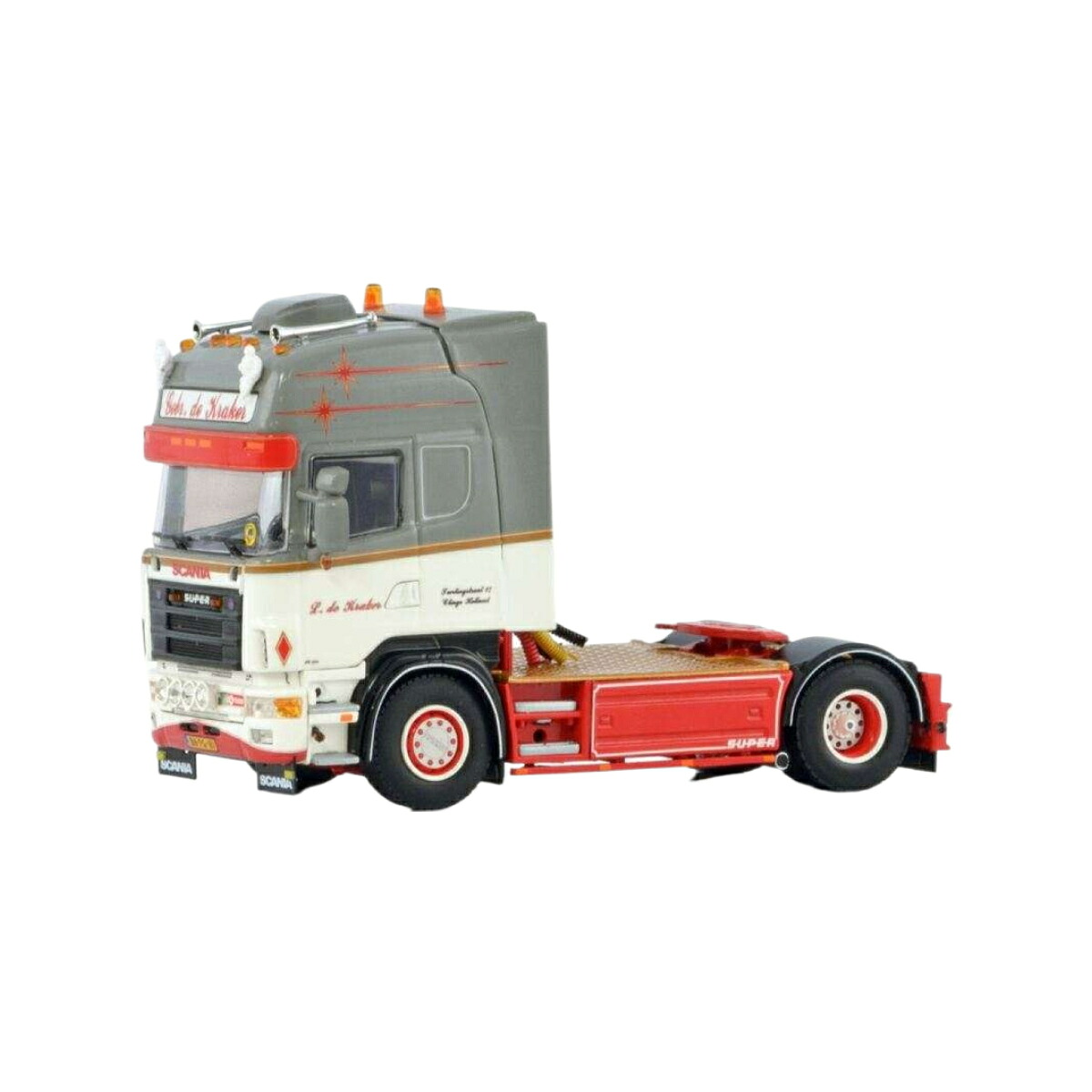 De Kraker Scania R4 Topline 4x2 トラック / WSI 1/50 建設機械模型 工事車両|ラストホビー