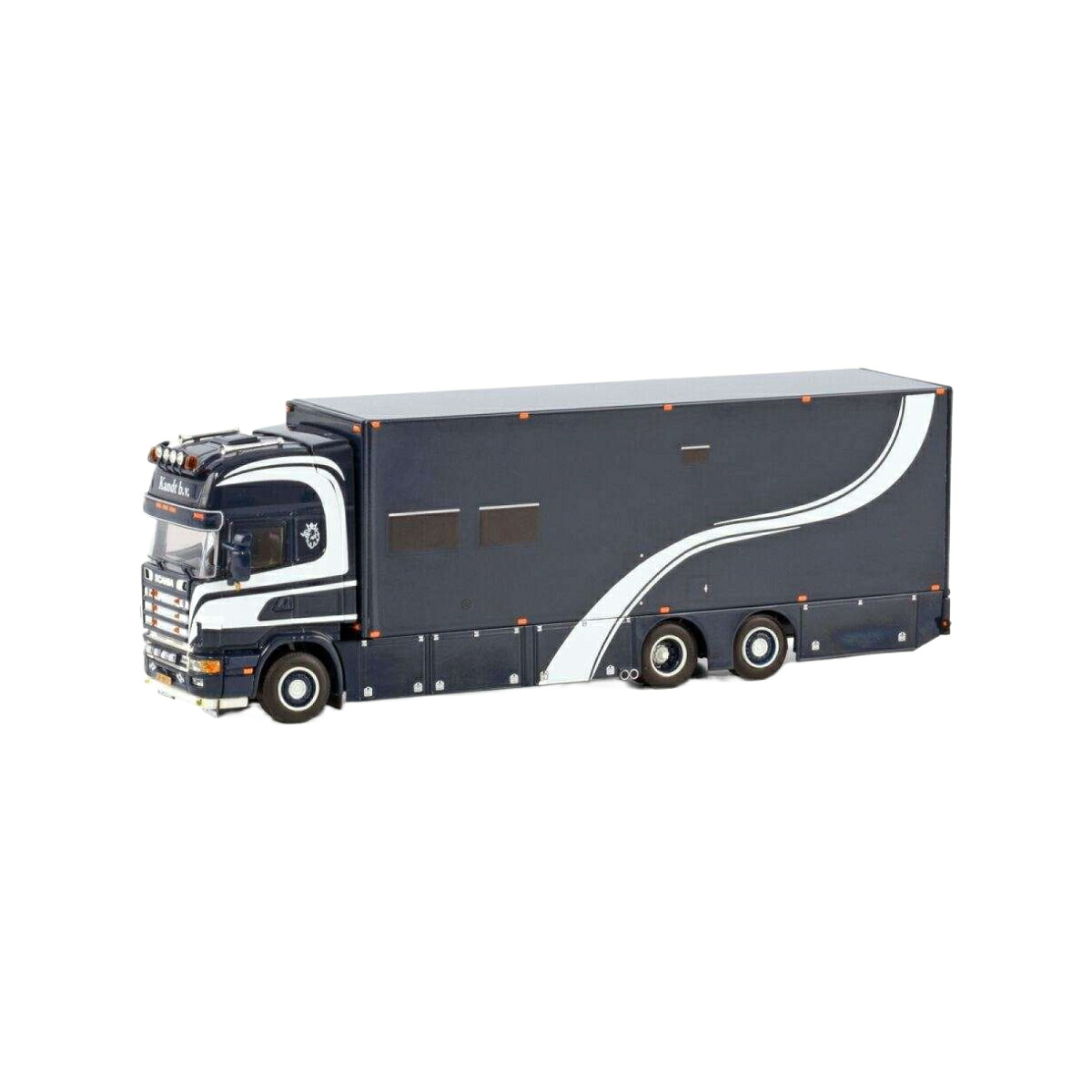 Kandt B.V. Scania R4 Topline riged box truck トラック / WSI 1/50 建設機械模型 工事車両