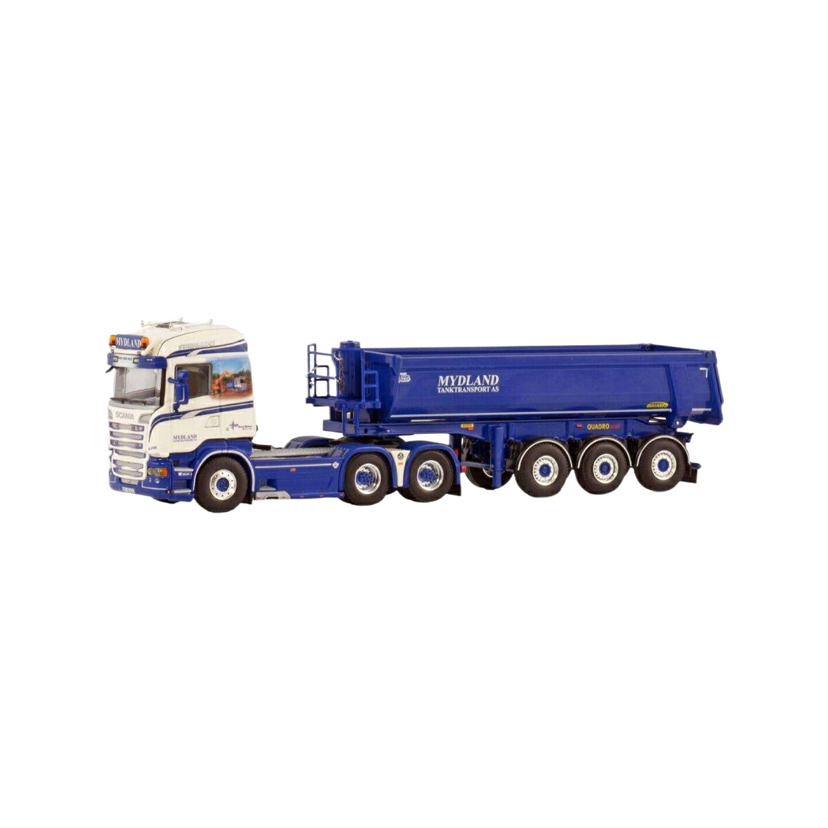 Myland Scania Streamline Highline Half Pipe tipper トラック / WSI 1/50 建設機械模型 工事車両|ラストホビー