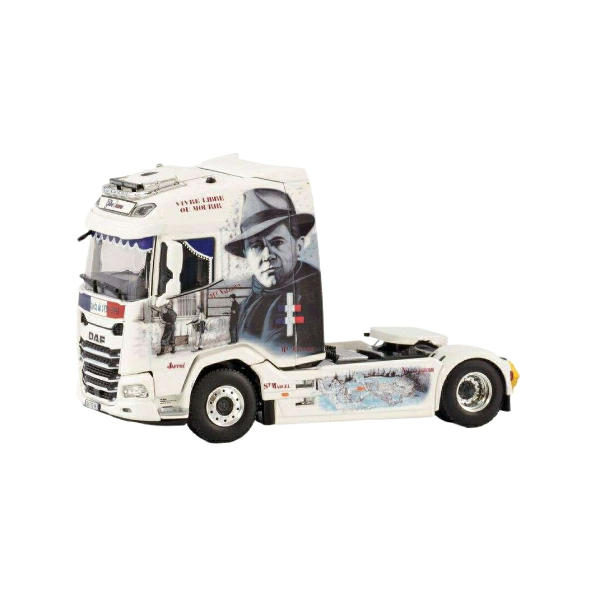 Giberttrans DAF XG 4x2 トラック / WSI 1/50 建設機械模型 工事車両