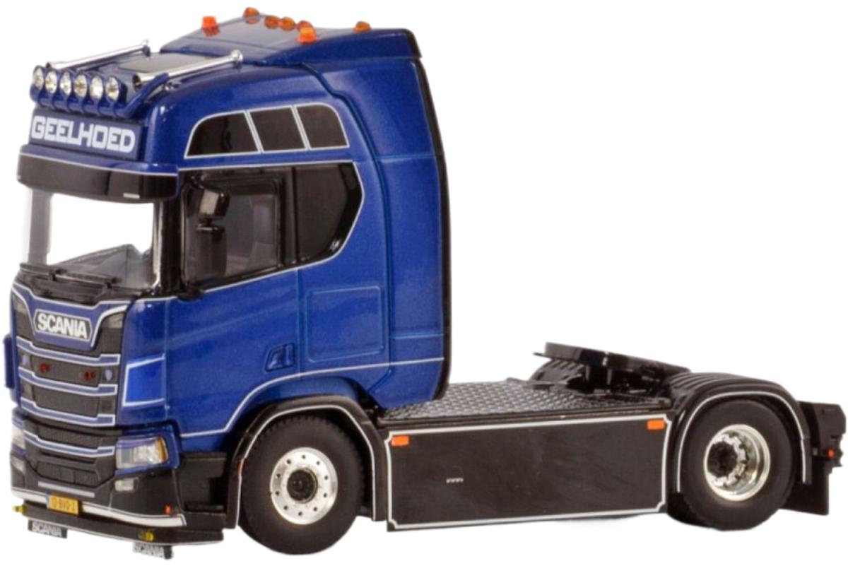 Geelhoed Scania R ご機嫌伝達ルート CR20H 4x2 トラクター上端 01-4417 / WSI 1/50 作り上げる機械類ひな形 工事鉄道車両
