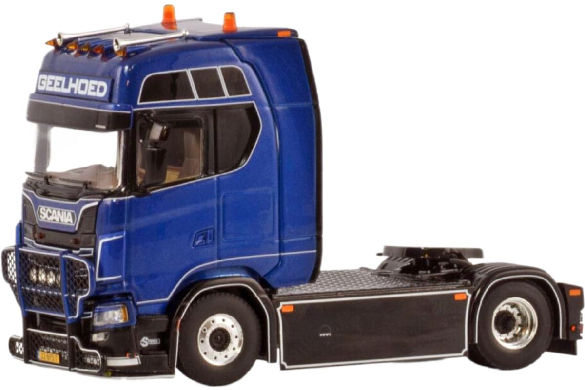 Geelhoed Scania S ご機嫌伝達ルート CS20H 4x2 トラクター上端 01-4418 / WSI 1/50 作り上げる機械類ひな形 工事鉄道車両