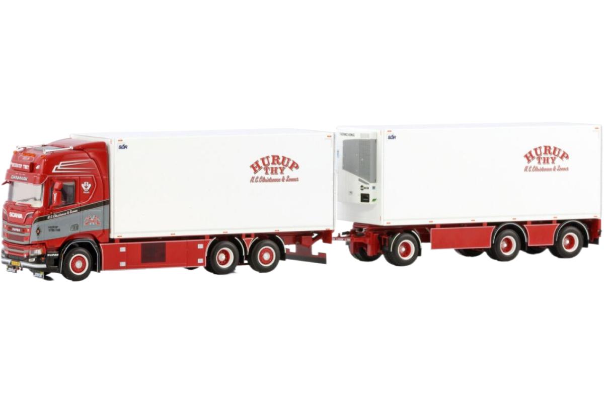 N.C. Christensen & Sonner Scania R ハイライン トラクタヘッド / WSI 1/50 建設機械模型 工事車両|ラストホビー