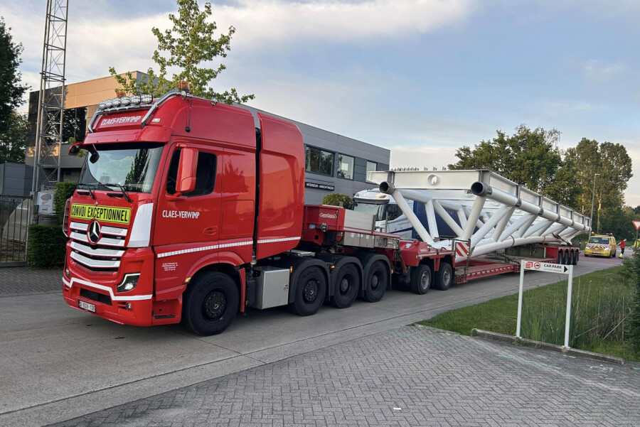 【予約】2026年発売予定 Claes Verwimp MERCEDES BENZ ACTROS MP5 SLT GIGA SPACE 8X4 LOW L / WSI 1/50 ミニカー トラック模型|ラストホビー