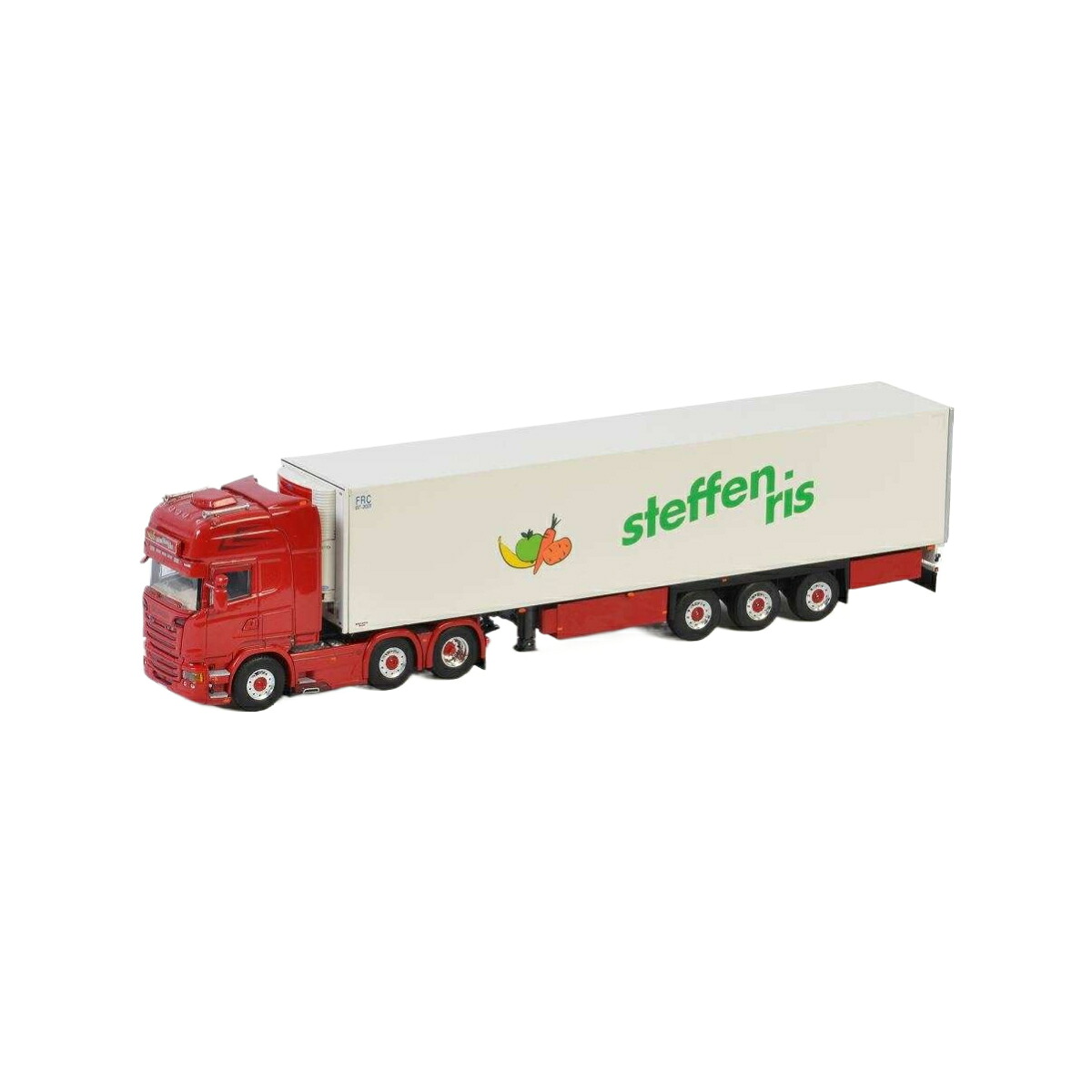 Anderegg Scania Streamline Topline Reefer Trailer トレーラー / WSI 1/50 建設機械模型 工事車両
