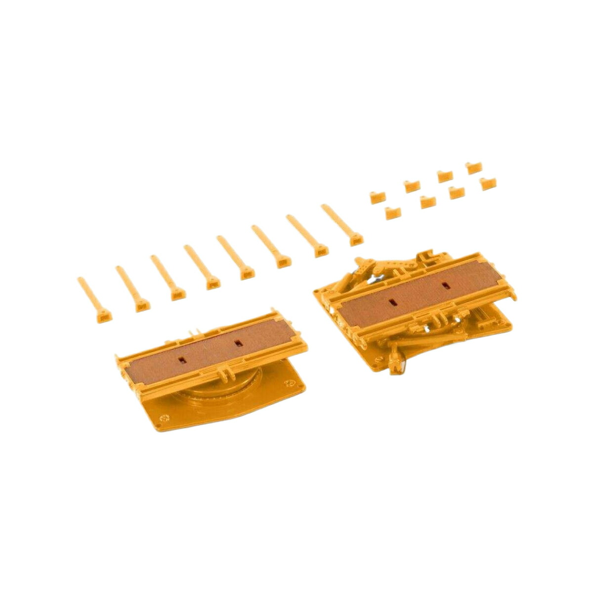 Premium Line Scheuerle Inter Combi Turtable yellow トレーラー / WSI 1/50 建設機械模型 工事車両