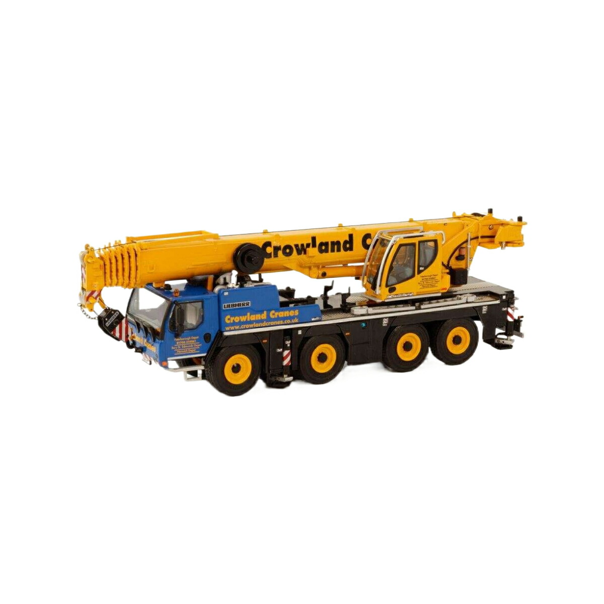 Crowland Cranes Ltd Liebherr LTM1090-4.2 crane  移動性起重機 / WSI 1/50 組みたてる機械類ひな型 工事鉄道車両