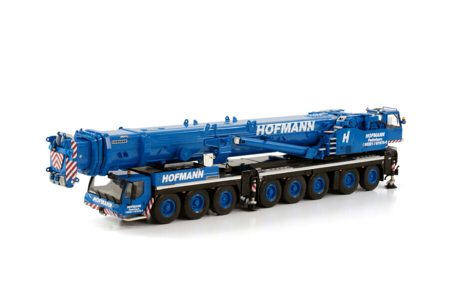 ホフマン LIEBHERR LTM 1500-8.1 可動性起重機/WSI 1/50 築き上げる機械類ひな型 工事鉄道車両