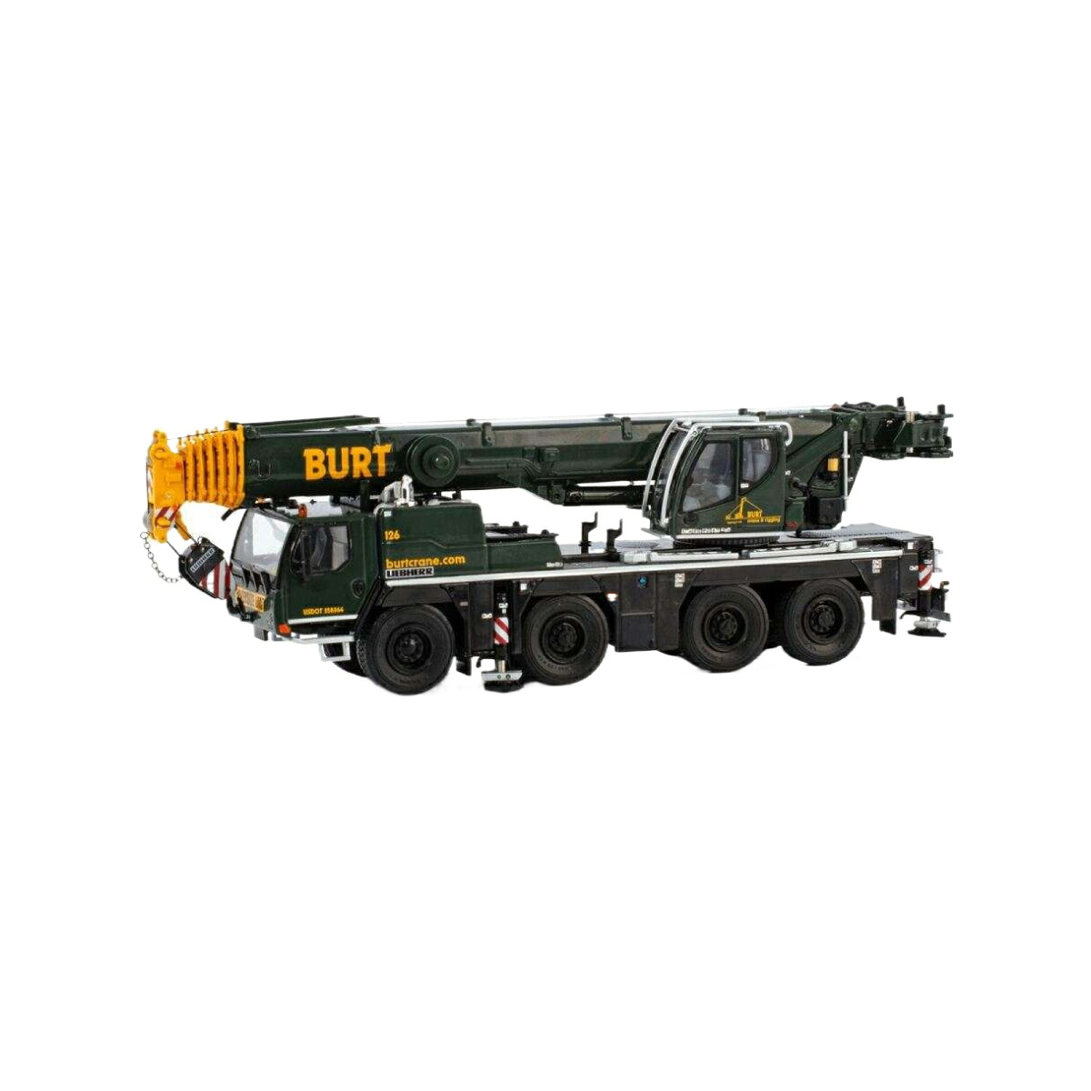 Burt Crane \u0026 Rigging Liebherr LTM1090-4.2 crane  可動性起重機 / WSI 1/50 築き上げる機械類ひな型 工事鉄道車両