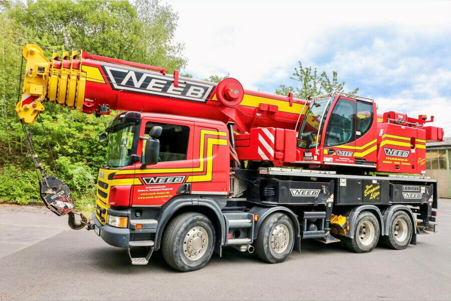 【予約】2025年発売予定 NEEB LIEBHERR LTF 1060-4.1 モバイルクレーン / WSI 1/50 建設機械模型 工事車両｜ラストホビー 26,320円