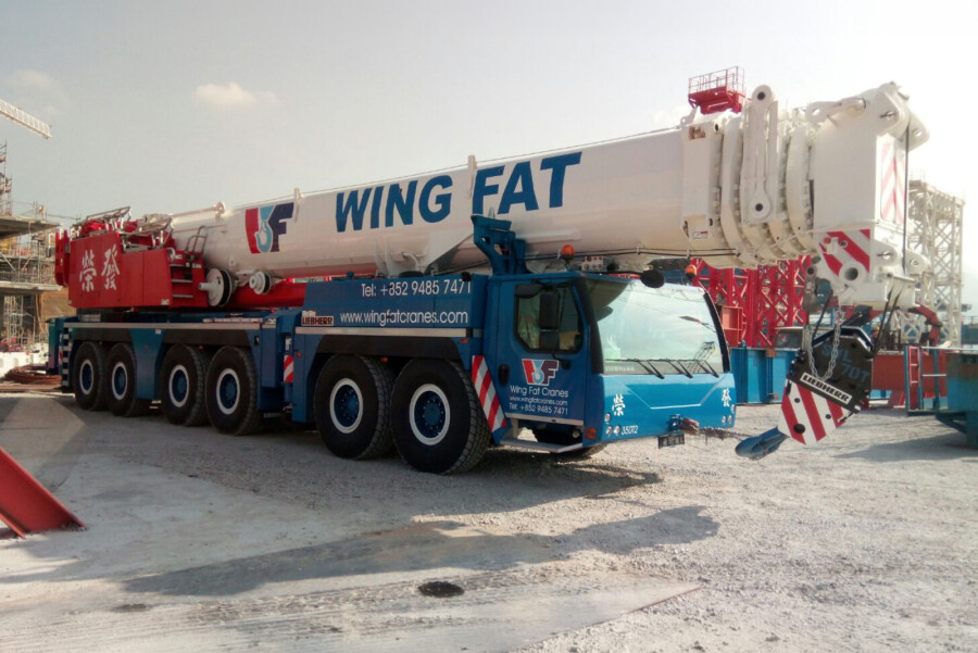 【予約】2027年発売予定 Wing Fat LIEBHERR LTM 1350 6.1 / WSI 1/50 ミニカー トラック模型｜ラストホビー