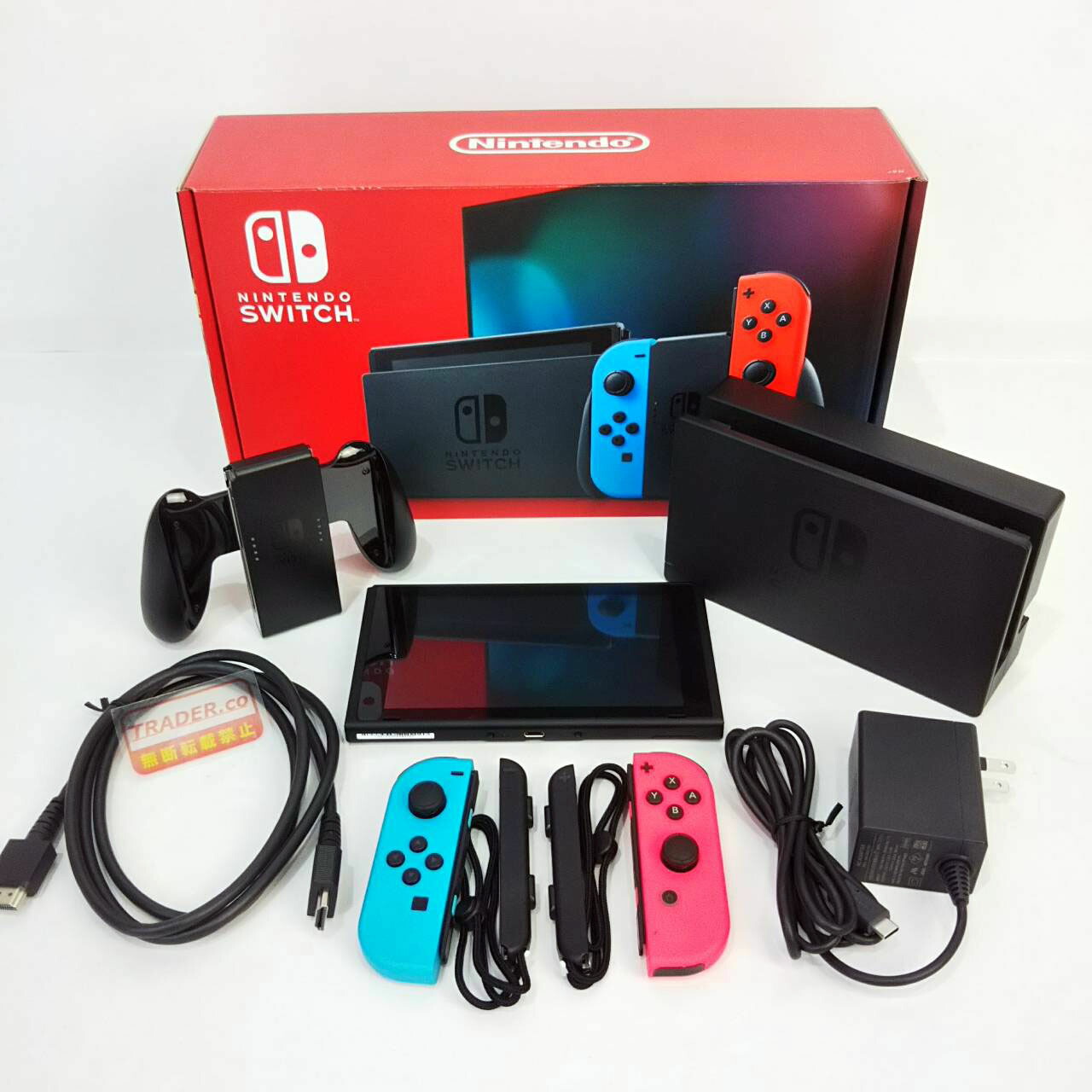 中古 新型 Nintendo Switch ニンテンドースイッチ 本体 Joy-Con L ...