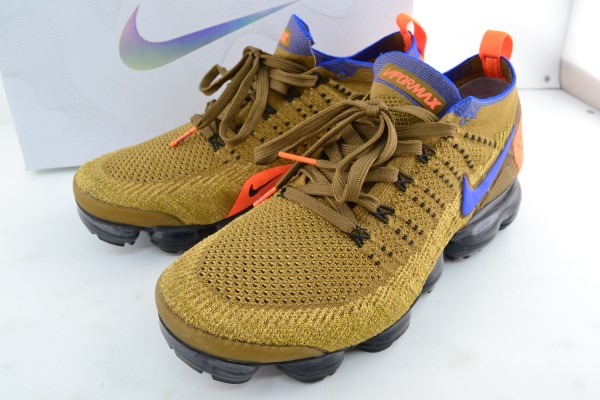 中古 Nike Air Vapormax Flyknit 2 ナイキ エアヴェイパーマックス 飛球編み物 2 3 スニーカー27cm ゴールデンベージュ 覆い有り 02r5960 中古矜恃 牛久店鋪 World Odyssey Com