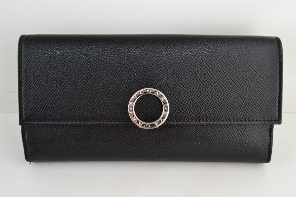 グレインカーフレザー Bvlgari ブルガリ Grain ブルガリ Blk 黒 財布 ケース 牛久店 中古 長財布 ブラック 箱あり 02r6078 中古品 牛久店 トレーダー 店 メンズ財布 Saneamb Com Br