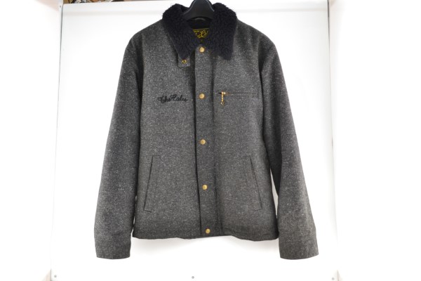 楽天市場】CALEE キャリー ジャケット サイズ:L 総柄 メルトンウール