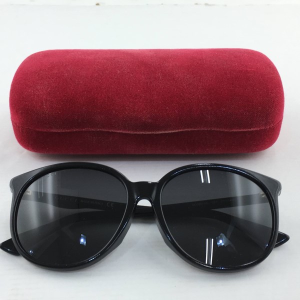 グッチ　サングラス 楽天市場】GUCCI グッチ サングラス ブラックスモーク レンズ