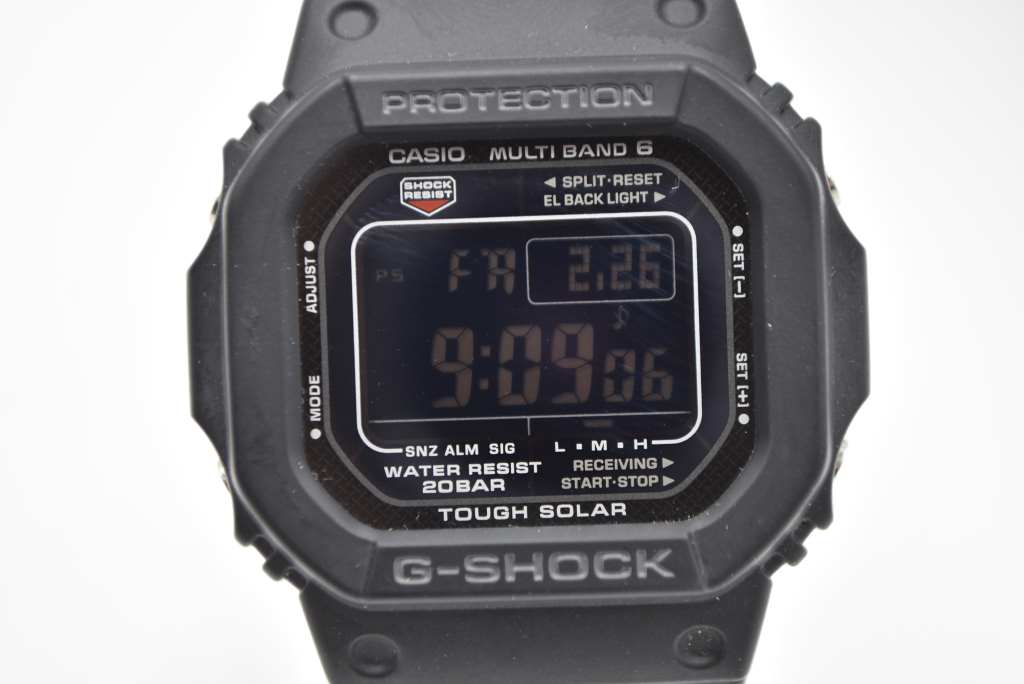 返品不可 Gw M5610bc Gショック G Shock 中古 Casio カシオ ブラック 04r3570 腕時計 ソーラー 電波 電波時計 デジタル タフソーラー 04r3570 Golfgruppe Com