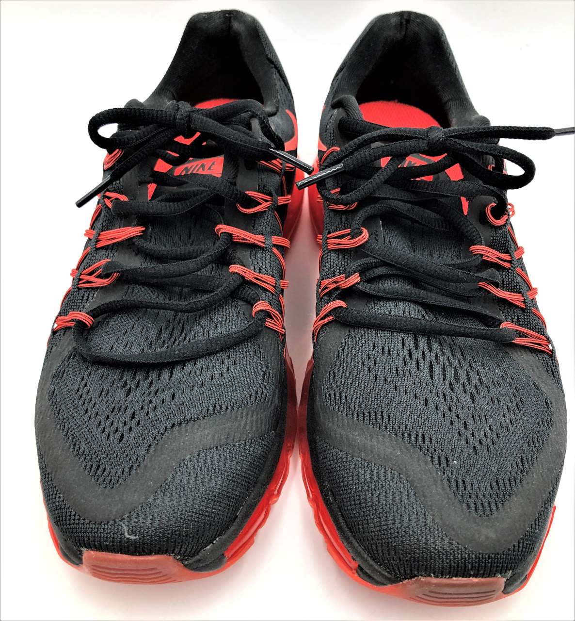 楽天市場 中古 Nike ナイキ エアマックス 15 メンズ ランニングシューズ26 5ｃｍ スニーカー 6902 016 Black Crimson Red Mesh 04r4167 八王子店 トレーダー 楽天市場店